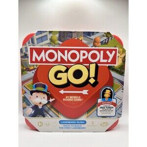 Brand New Monopoly Go Landmark Rush Board Travel Game 2024 Scopely Hasbro Sealed